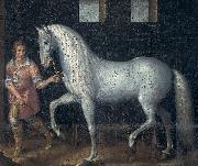 Jacob de Gheyn II Spanish Warhorse captured at the Battle of Nieuwpoort. Spain oil painting artist